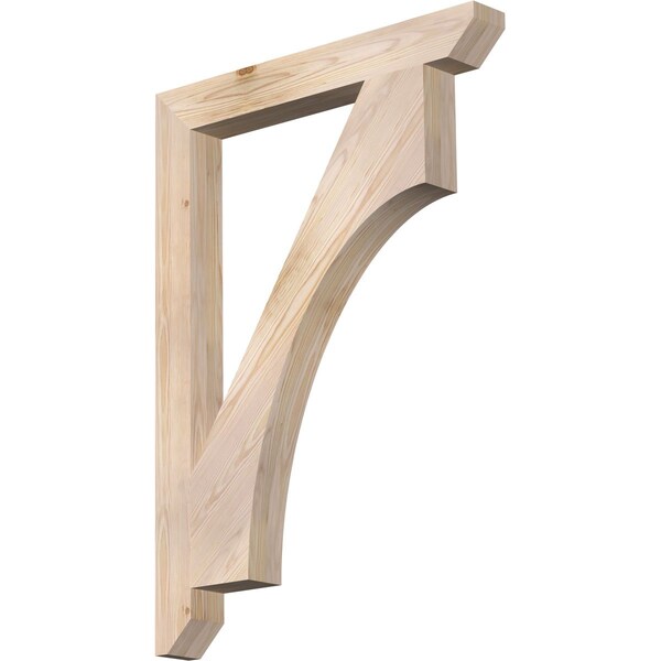 Ekena Millwork Westlake Slat Smooth Bracket, Douglas Fir, 3 1/2"W x 30"D x 42"H BKT04X30X42WTL06SDF - main